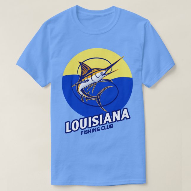Camisa de pesca da Louisiana (Frente do Design)