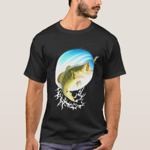 Camisa de Pesca de Anzol para Homens e Mulheres, C