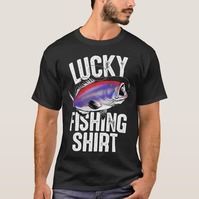 Camisa de Pesca de Grupo Lucky US (Frente)