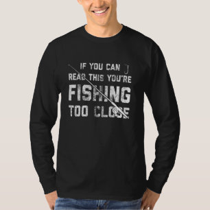 Camisa De Pesca Engraçada A Pescar Demais Gorduras