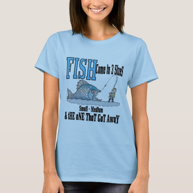 Camisa De Pesca Engraçada Pesca Humor Pesca 3 Dime (Frente)