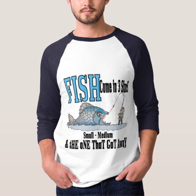 Camisa De Pesca Engraçada Pesca Humor Pesca 3 Dime (Frente)