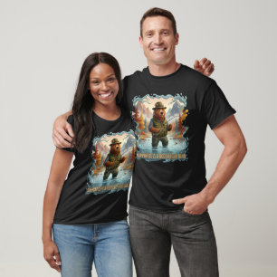 Camisa de Pesca Fly Fishing 3D Engraçada