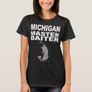 Camisa de pesca para Michigan engraçado Master Bai