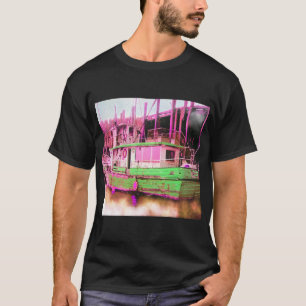 Camisa de Pesca Sortuda Não Lavar Camisa, Escola,
