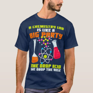 Camisa de piadas de química para operários de la