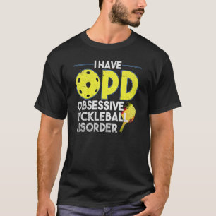 Camisa De Pickleball Dink Para Homens, Mão Aposent