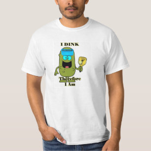 Camisa de Pickleball: Eu Dink conseqüentemente mi