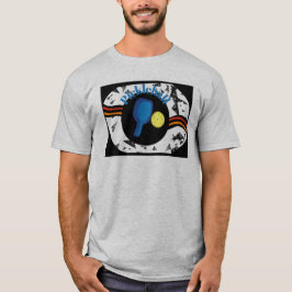 Camisa de pickleball para jogador esportivo 