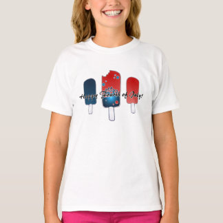 Camisa de picolé do mês de julho