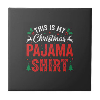 Camisa de pijama de Natal Festa divertida