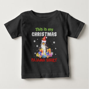 Camisa de pijama de Natal Pinguim Esta é Minha
