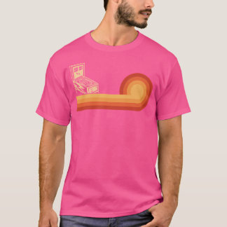 Camisa De Pinball Retro Clássica Para Arcade De Vi