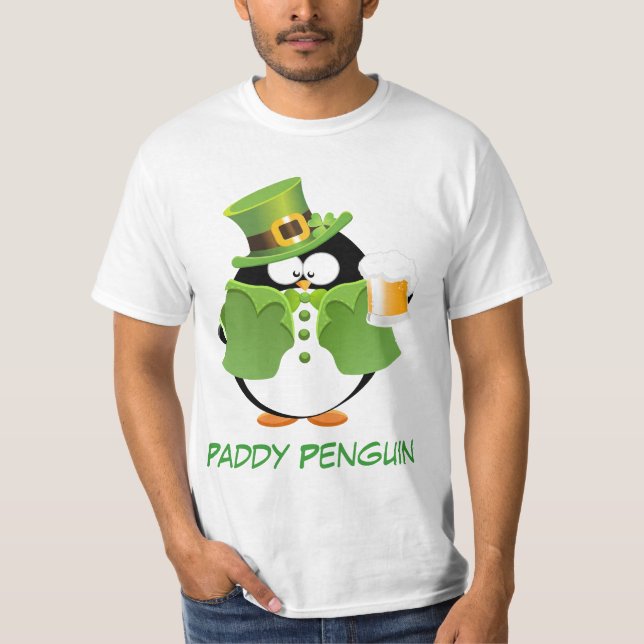 camisa de pinguim de arroz (Frente)