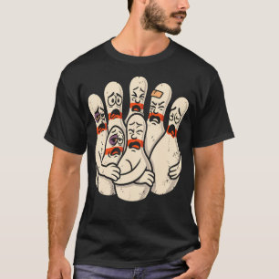 Camisa de Pinós de Boliche Assustados para Jogador