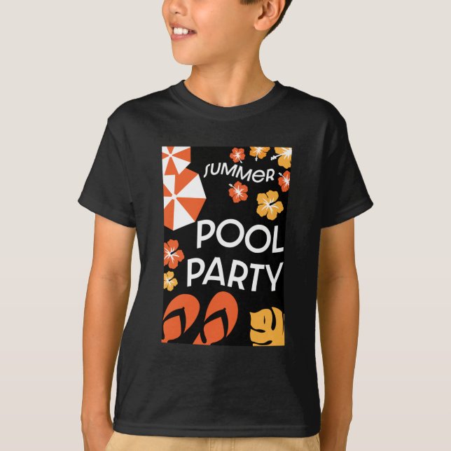 Camisa de Piscina de Verão (Frente)