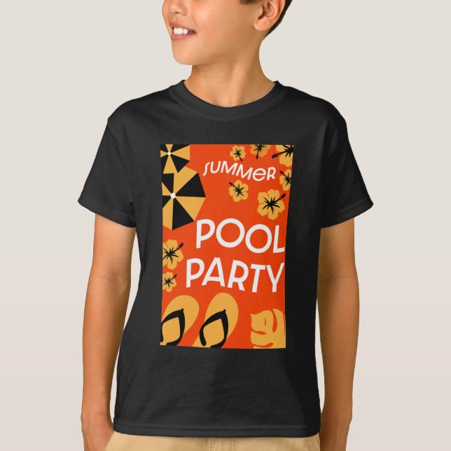 Camisa de Piscina de Verão (Frente)
