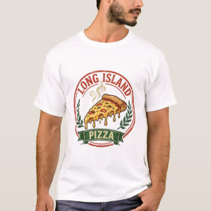 Camisa de Pizza da Long Island - Fatia de NY