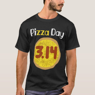 Camisa De Pizza Do Dia Mundial Da Pizza 3.14 Pizza