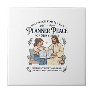 Camisa de Planejador de Mãe Ensino Em Casa Jesus F