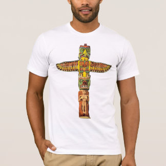 Camisa de pólo de Totem de Thunderbird do nativo