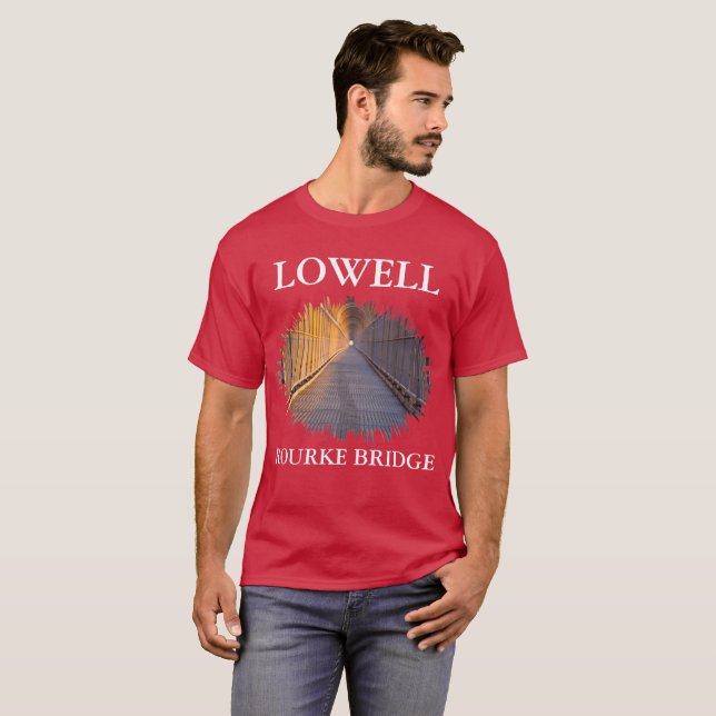 CAMISA DE PONTE DE LOWELL ROURKE (Frente Completa)