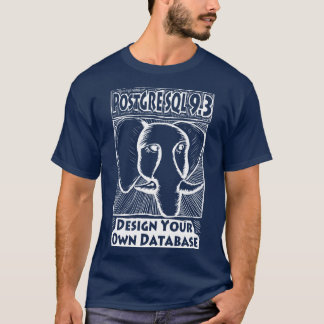 Camisa de PostgreSQL 9,3 - homens
