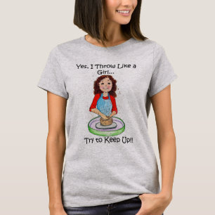 Camisa De Potência Joga Como Uma Garota