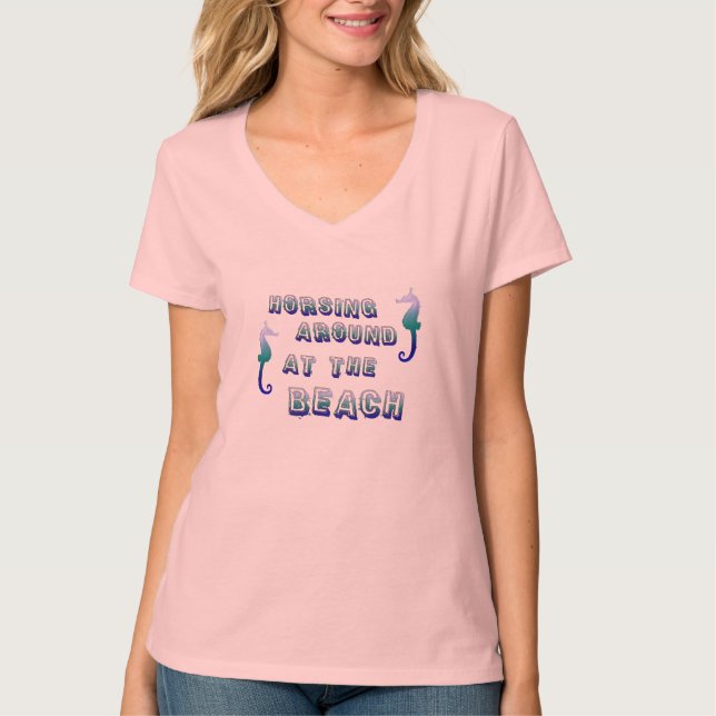 Camisa de Praia Cavalo Marinho (Frente)