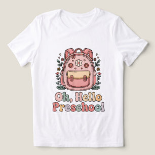 Camisa de pré-escola "Alô das Mulheres de Professo
