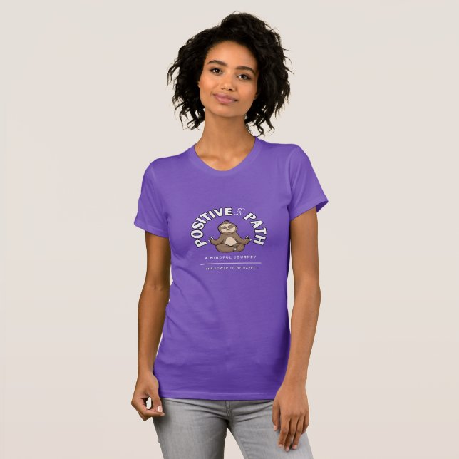 CAMISA DE PREGUIÇA DE CAMINHO POSITIVO (Frente Completa)