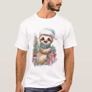 Camisa de Preguiça Safari Natal Papai Noel