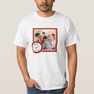 Camisa de Presente de Foto Personalizada Melhor Ti