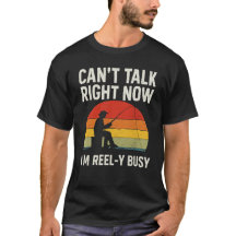 Camisa de Presente de Pescador Engraçado Estou Ree