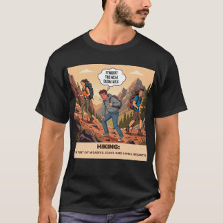 Camisa de Presente para Caminhante Divertido com A