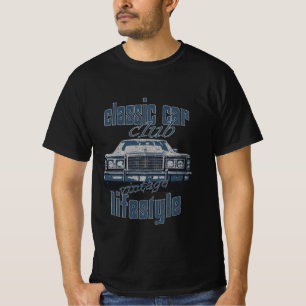 camisa de presente para clube de carros clássicos 
