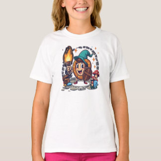 Camisa de Pretzel para Criança Pequena com Aventur