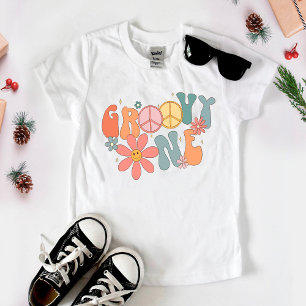 Camisa De primeiro aniversario De Groovy, Groovy U