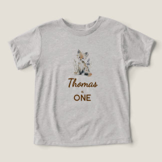 Camisa de Primeiro Aniversário Floresta