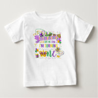 Camisa de primeiro aniversario Mardi Gras (King Ca