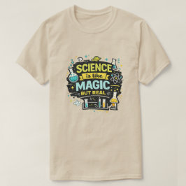 Camisa de Professor de Ciências Magia Mas Real Pre