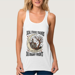 Camisa de Professor de Estudos Sociais Spooky Brai
