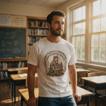 Camisa de Professor de Gato | Vintage Cottagecore