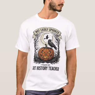Camisa de professor de história da arte com gravaç