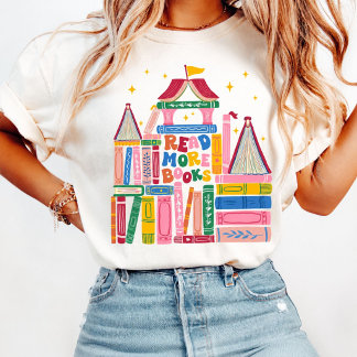 Camisa de Professor Leia Mais Livros Professor Am