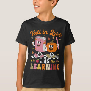 Camisa De Professora De Ação De Graças A Retro Cai
