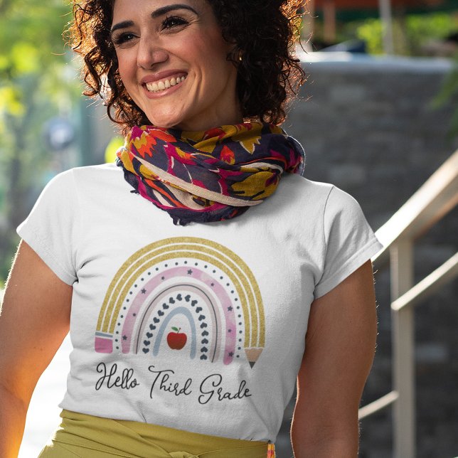 Camisa de Professores do Arco-Íris do 3º Grau | Vo (Criador carregado)