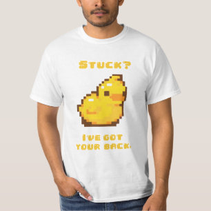 Camisa de programação Ducky de borracha - valor