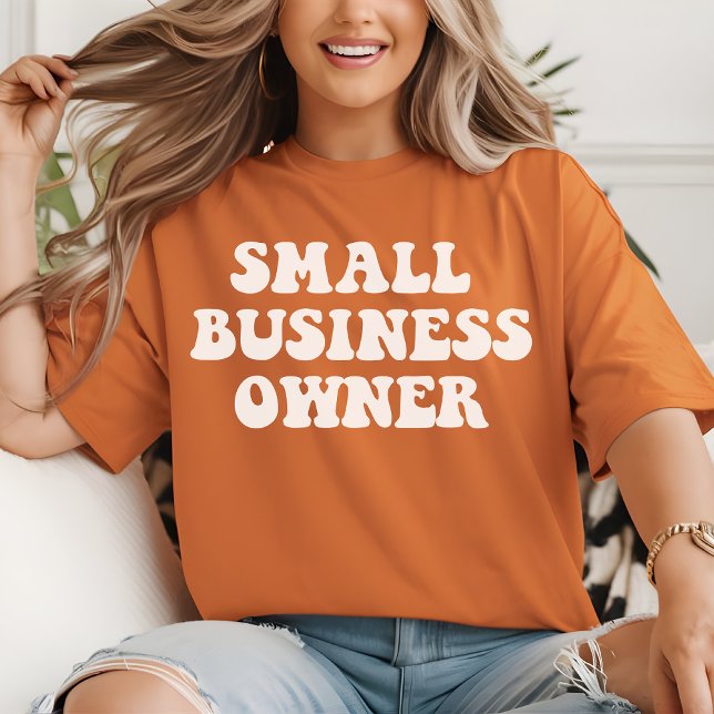 Camisa de Proprietária de Pequenos Negócios Empree (small business owner shirt, lady boss shirt, entrepreneur gift, women boss shirt, branding shirt,)