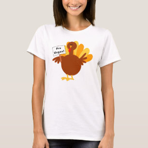 Camisa de protesto de Turquia do pro Vegan